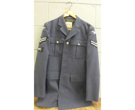 A RAF No. 1 dress uniform jacket 