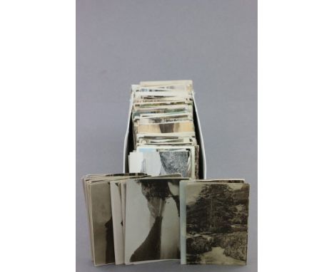 Approximately 340 vintage Welsh postcards