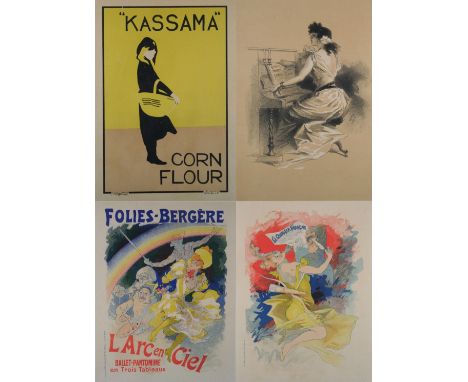Les Maitres de L'Affiche - three original Belle Epoque lithographs Bearing official stamps and plate numbers (the 'Les Maitre
