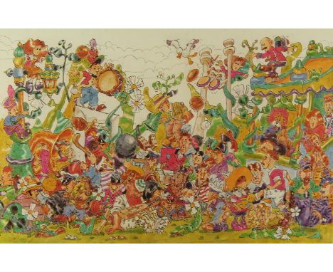 Charles Shiels (British, b.1947) - 'Mr Bagshot loses control of the sporting events'A signed limited edition colour print, si