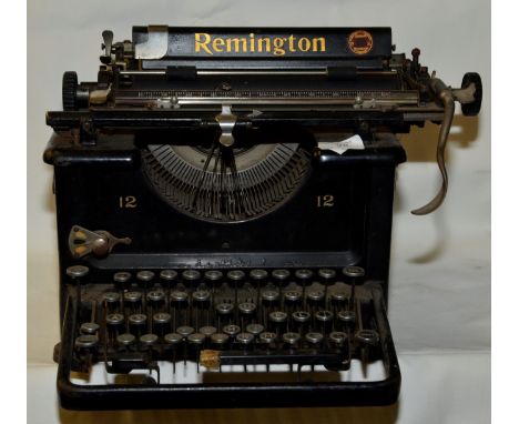 Remington typewriter 