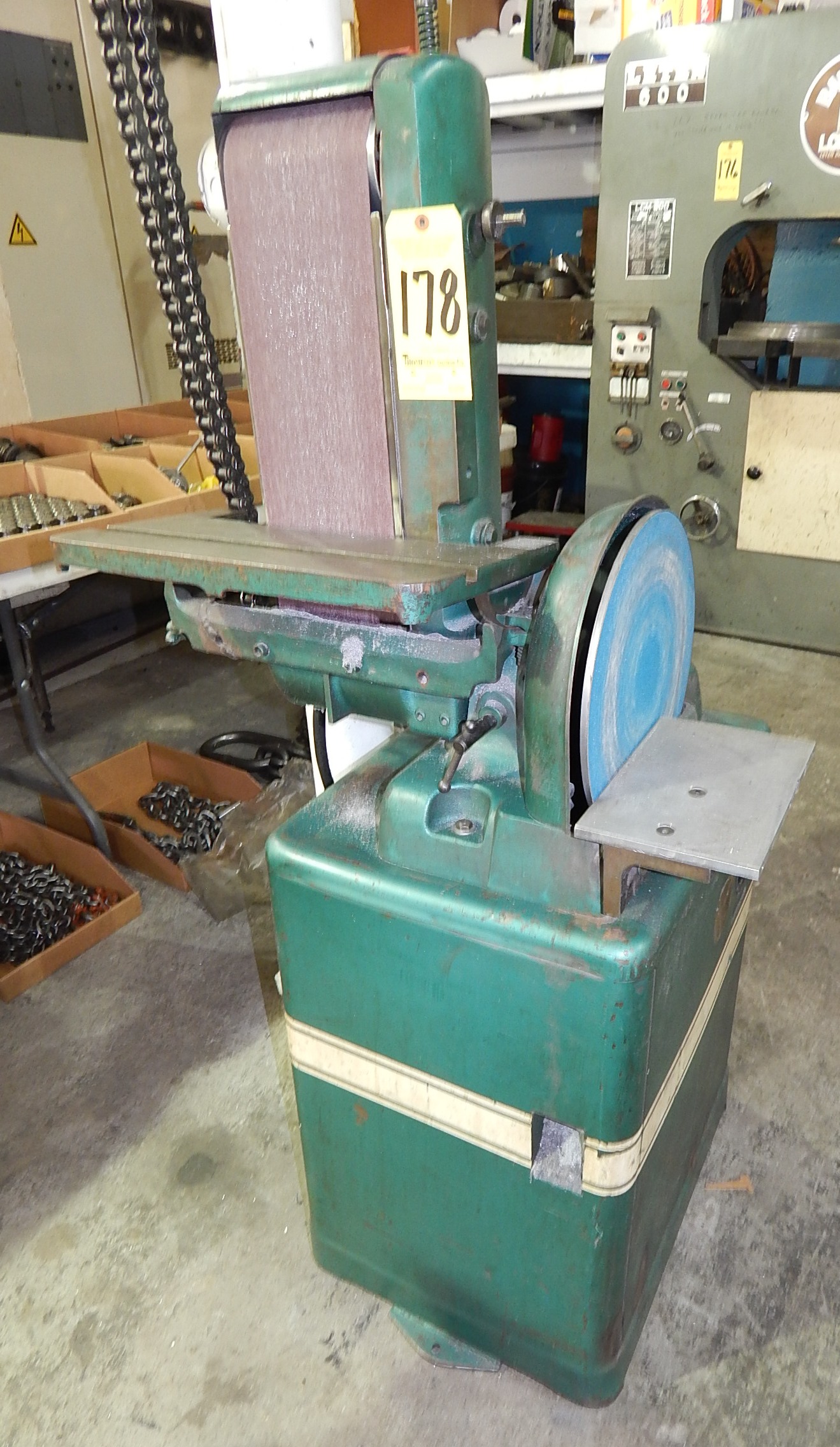 Powermatic Model 30, 6 Inch Belt/12 Inch Disc Sander, s/n 330477