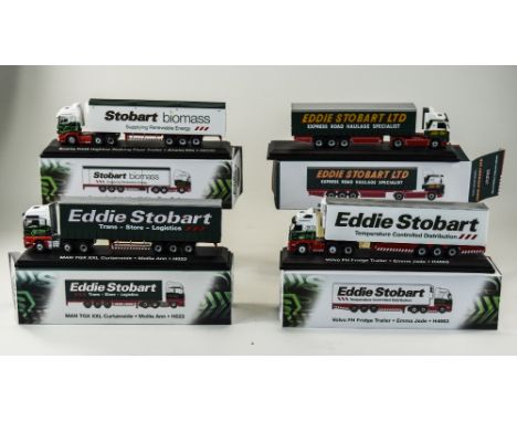 Eddie Stobart Atlas Edition 1.76 Scale Special Edition Die Cast Models, All Boxed with Certificates ( 4) In Total. Comprises 