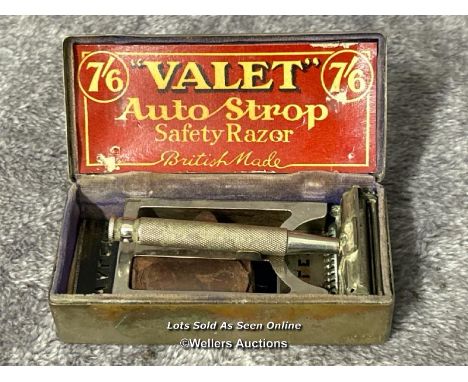 Vintage Auto Strop 'Valet' safety razor / AN22 