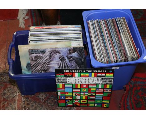 A collection of vinyl mainly rock and pop to include Michael Jackson, Steely Dan, Meat Loaf, Cream, Jimi Hendrix etc.