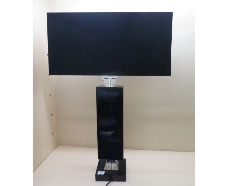 A Le Dauphin designer table lamp, 74cm tall x 50cm wide x 20cm deep 