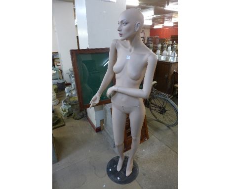 A shop mannequin