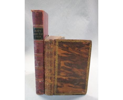 The Army List, for September to November 1809, 12mo, calf, ownership name 'Major General McCausland'; HART (Major H G) The Ne