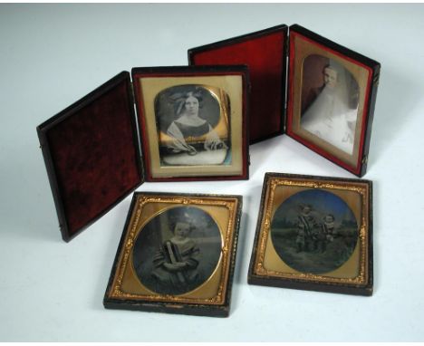 George Stacey (1787-1857) English Quaker and Abolitionist, rare Daguerreotype Portraits, an important collection of 17 portra
