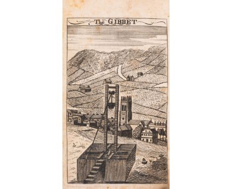 Early form of Guillotine.- [Bentley (William)] Halifax, and its Gibbet-Law Placed in a true light, engraved frontispiece, add