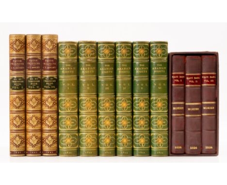 Arabian Nights (The), translated by Jonathan Scott, 6 vol., ink inscription to vol. 1 endpaper, additional engraved frontispi