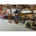 LOT OF WORK BENCHES (7)