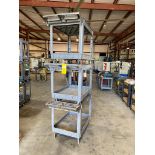 LOT OF ROLLING SHOP CARTS (3), RUBBERMAID, 25" x 36"