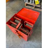 LOT OF MACHINE SKATES, multiton (set of 4)