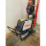 MIG WELDER, HOBART, HANDLER 140,115 v., 25-140 amp. (bottle not included)