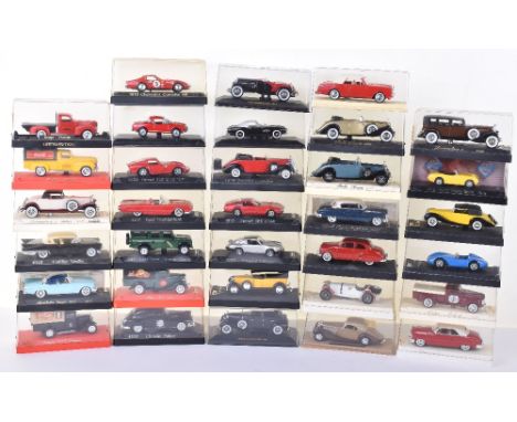 Collection Of Solido (France) Model Cars, 1/43 scale including Chevrolet Corvette, Ferrari 365 GT, Studebaker Coupe 1957, Ben