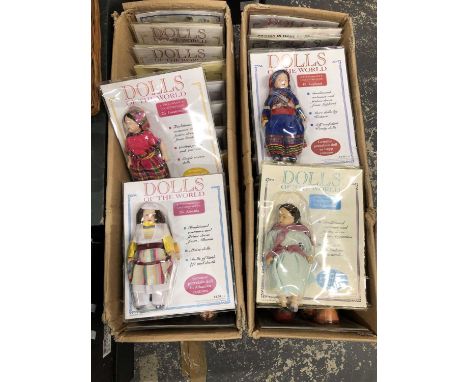 Presentation packed 'Dolls of the World' by Lenci.