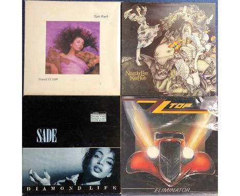 80s Pop - 13 LP Records: Kate Bush - Hounds Of Love 1st Pressing, The Sensual World &amp; Never For Ever, Sade - Diamond Life