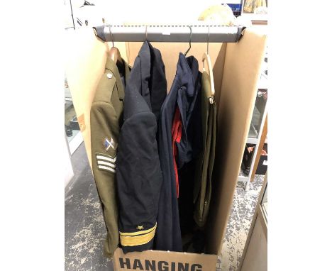 Army  and navy uniforms