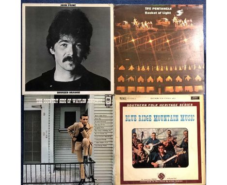 Folk/Country/Americana – 17 LP Records: John Prine – Bruised Orange, The Pentangle – Basket of Light, The Country Side of Way