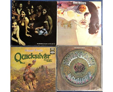American Rock – 28 LP Records: Jimi Hendrix – Electric Ladyland 1973 Polydor Reissue, Quicksilver Messenger Service – Happy T