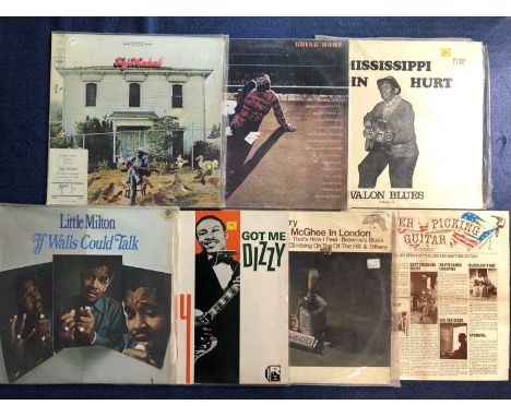 Blues – 7 LP Records + Ticket: Taj Mahal US 1st Pressing + Concert Ticket National Stadium 23/6/81 &amp; Going Home, Mississi