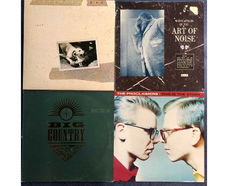 80s Pop/Rock – 25 LP Records &amp; 1x10”: Fleetwood Mac – Tusk 2xLP, Who’s Afraid of The Art of Noise, Dexy’s, The Proclaimer