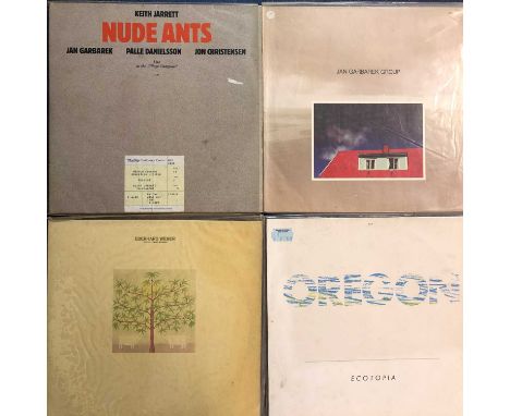 Jazz – ECM Label – 10 LP Records: Keith Jarrett – Nude Ants, Jan Garbarek Group – Photo With Blue Sky, Eberhard Weber – The F