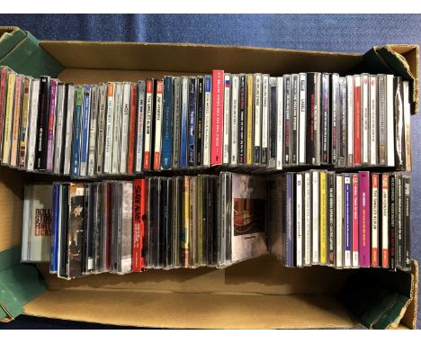 British Rock – Approx 85 CDs: The Rolling Stones, The Who, The Kinks, Jimi Hendrix etc.                                      