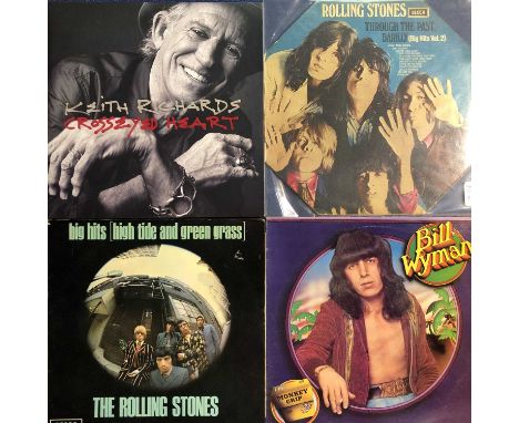 The Rolling Stones / Related - 11 LP Records: Keith Richards - Crosseyed Heart 2xLP 2015, Big Hits Vol 1 Stereo Unboxed Logo 