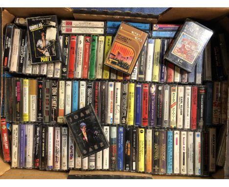 Rock/Pop – Approx 105 Cassettes: Yes, Canned Heat, Elvis, Joan Baez, Gary Moore, The Osmonds etc.                            