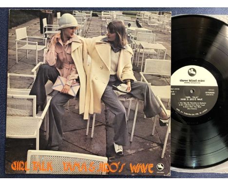 Jazz; Yama &amp; Jiro’s Wave – Girl Talk LP Record, Three Blind Mice TBM2559, 1975 Japanese Release, No Obe or Booklet.      