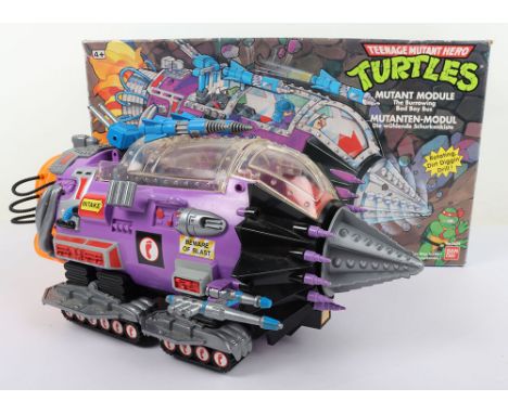 Vintage Teenage Mutant Hero Ninja Turtles Mutant Module Vehicle Boxed Bandai Playmates. Near complete in good condition. Box 