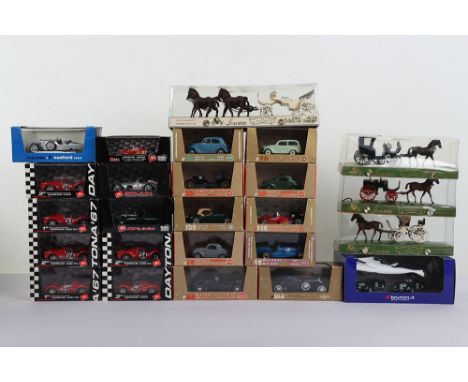 Twenty Five Diecast Cars and Vehicles in boxes. Including Brumm, Daytona, Brumm it models. Good condition. (25 items) DUE TO 