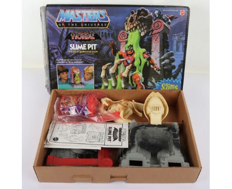 Vintage Masters of the Universe MOTU Slime Pit Evil Pit of Gruesome Ooze Boxed Mattel 1985.  Product no. 9989. Mexico. Includ