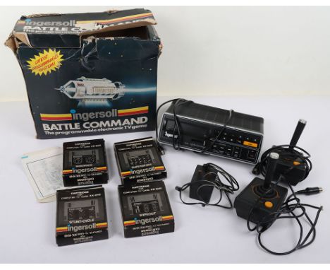 Battle Command Ingersoll Game. Boxed untested. Box does have some damage. 