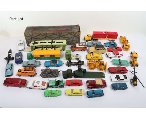 Quantity of Vintage Boxed and Loose Die Cast Cars and Vehicles. Including Corgi Fiat, Tonka, James Bond Aston Martin, Lotus E