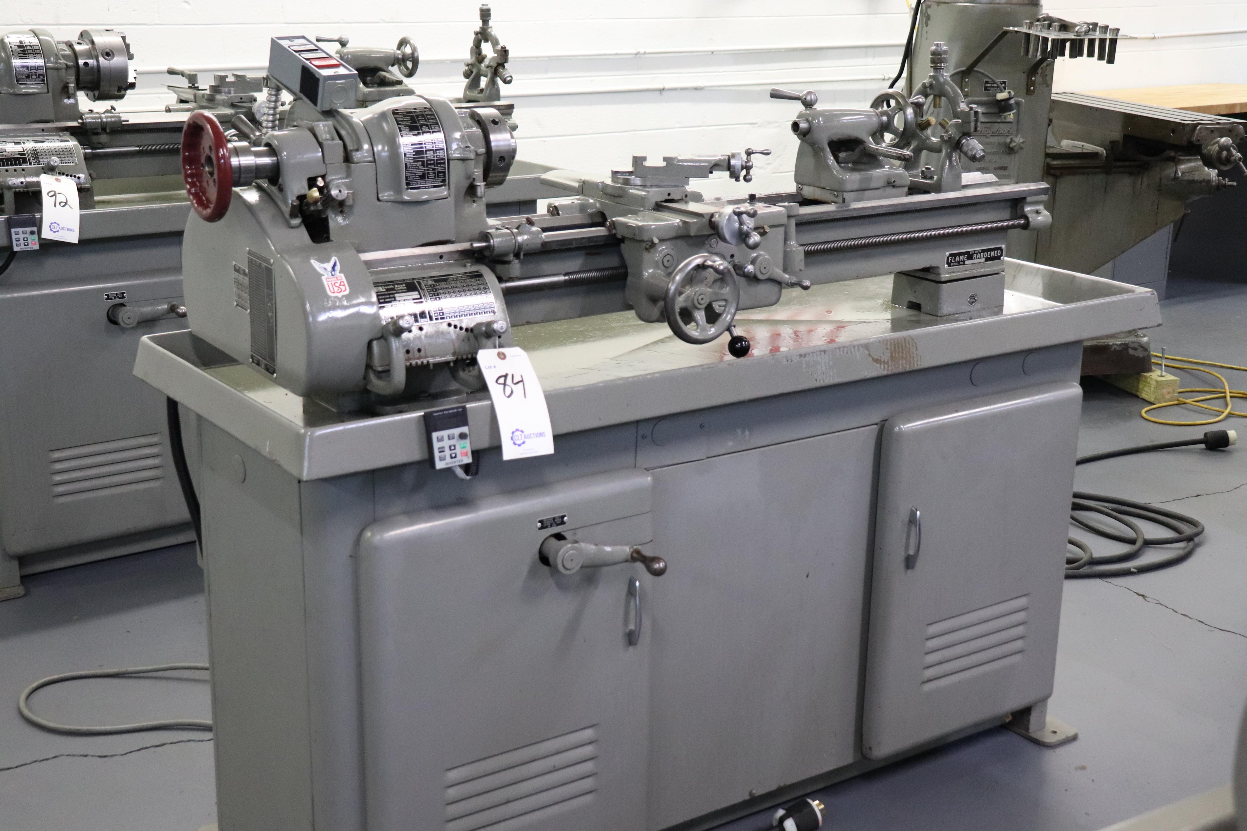South Bend Lathe Heavy 10, late model USA made w/ VFD & IN/MM threading