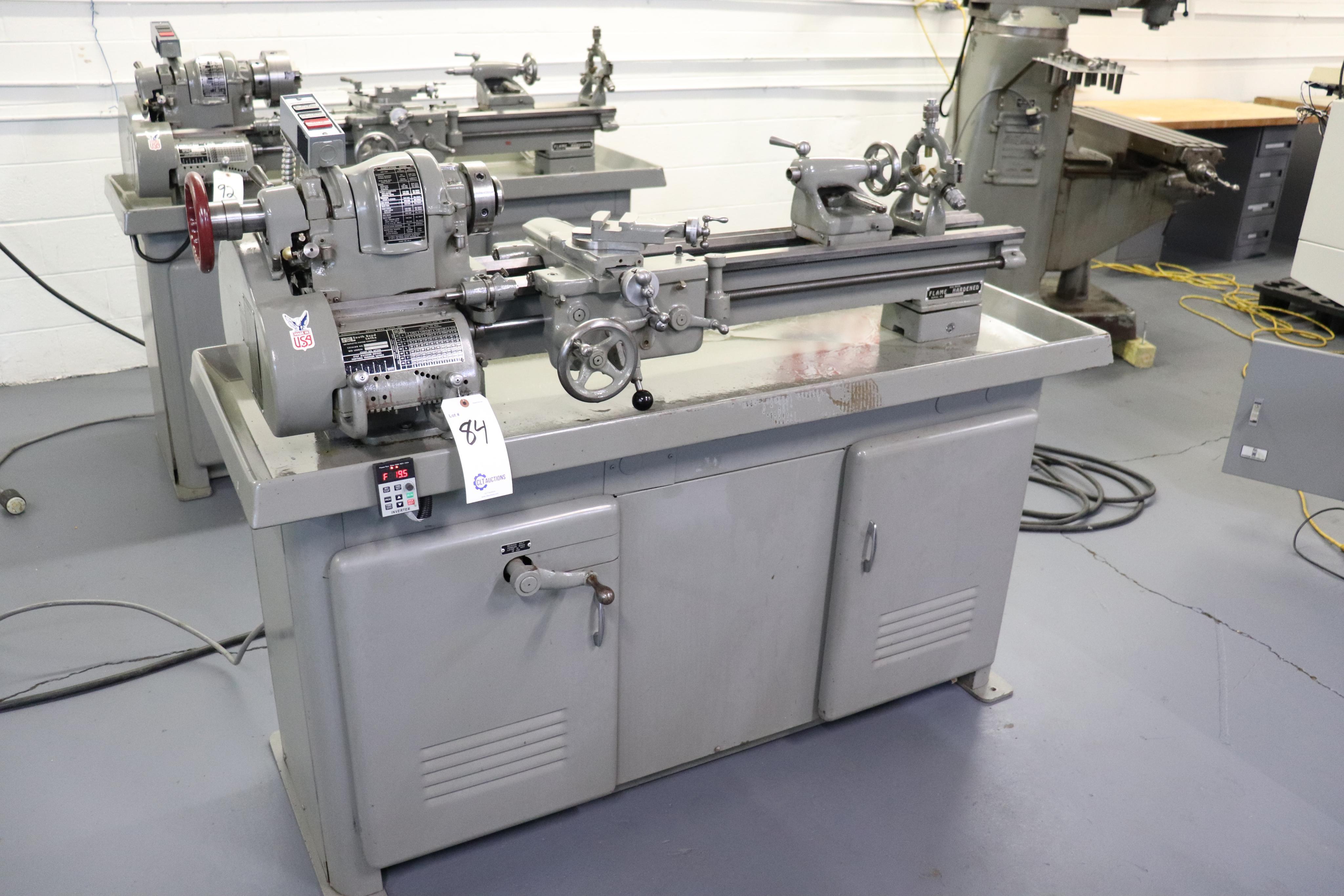 South Bend Lathe Heavy 10, late model USA made w/ VFD & IN/MM threading