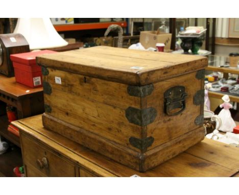 Vintage Pine Tack Box