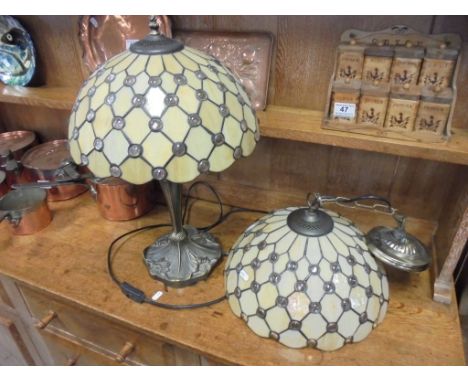 Tiffany Style Table Lamp and a matching Light Shade
