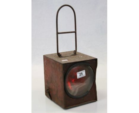 Vintage Railway ? Lamp marked SS/50