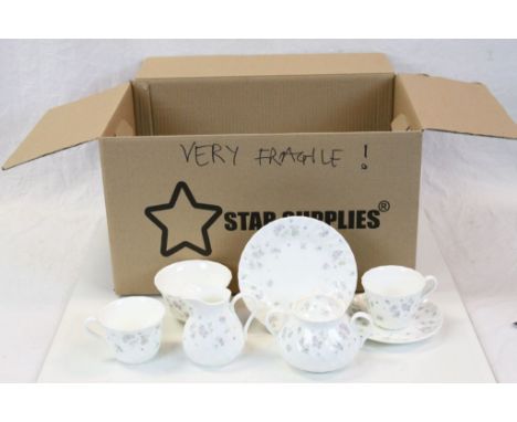 Wedgewood ceramic Tea service in "April Flowers" pattern