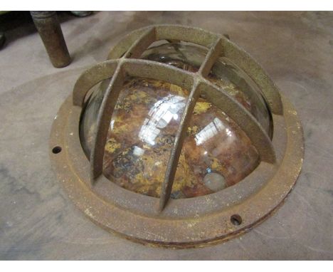 An industrial bulkhead light