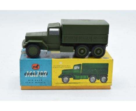 Boxed Corgi Toys No. 1118 International 6X6 Army Truck. Generally G to VG with little sign of wear in average tatty box. 