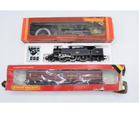 Boxed Hornby Railways OO Gauge scale models 42308 in excellent condition and Royal Mail LMS 30250 (2). 