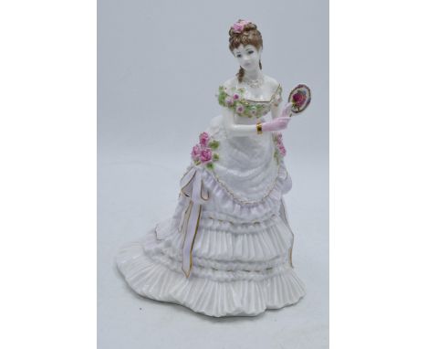 Royal Worcester limited edition lady figure A Royal Presentation CW258. In good condition with no obvious damage or restorati