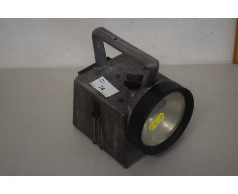 Vintage torch marked Bardic Systems Southampton