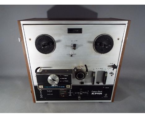 Akai - An Akai X-200D Custom Deck reel to reel recorder
