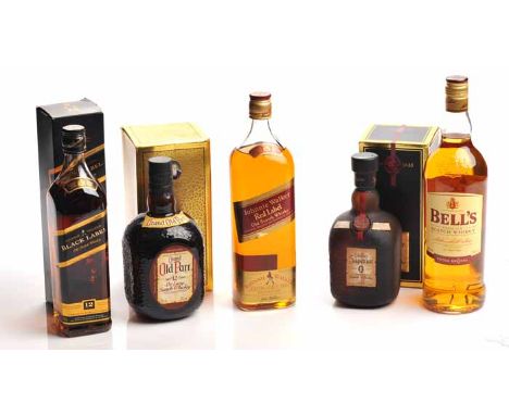 BELL'S EXTRA SPECIAL
Blended Scotch Whisky. 1L, 40% volume. 
GRAND OLD PARR AGED 12 YEARS
Blended Scotch Whisky. 937.5ml, 43%